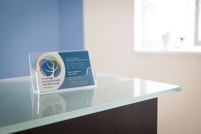 Visitenkarten mit Praxisinformationen  - Praxis für Psychotherapie und Beratung Dörte Schulz Visitenkarten mit Praxisinformationen  - Praxis für Psychotherapie und Beratung Dörte Schulz